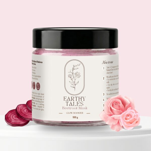 Beetroot & Rose Face Mask