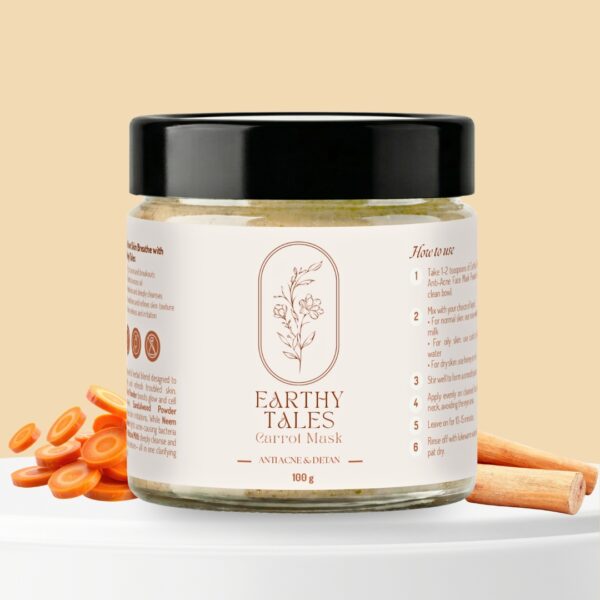 Carrot & Sandalwood Face Mask